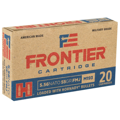 FRONTIER 556NATO 55GR FM193 20/500 - HFR200 - Marksmans Corner