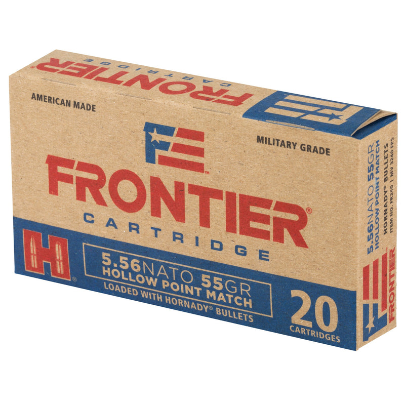 Load image into Gallery viewer, FRONTIER 556NATO 55GR HP MTCH 20/500 - HFR240 - Marksmans Corner
