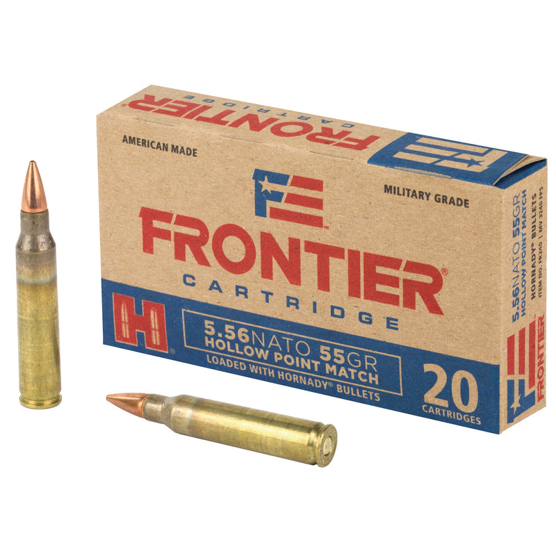 Load image into Gallery viewer, FRONTIER 556NATO 55GR HP MTCH 20/500 - HFR240 - Marksmans Corner
