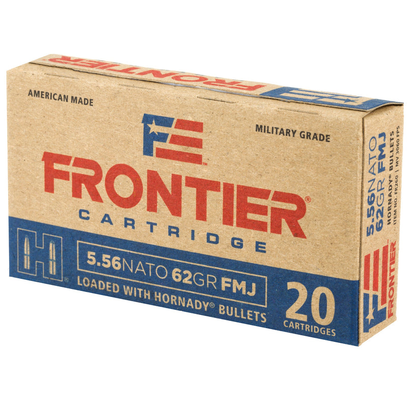 Load image into Gallery viewer, FRONTIER 556NATO 62GR FMJ 20/500 - HFR260 - Marksmans Corner
