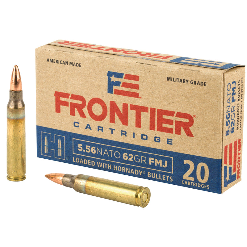 Load image into Gallery viewer, FRONTIER 556NATO 62GR FMJ 20/500 - HFR260 - Marksmans Corner
