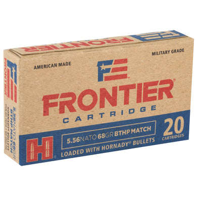 FRONTIER 556NATO 68GR BTHP MTCH 20/5 - HFR310 - Marksmans Corner