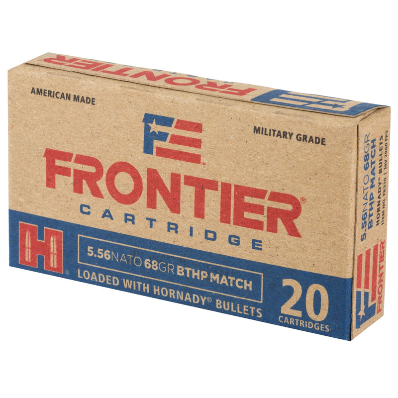 Load image into Gallery viewer, FRONTIER 556NATO 68GR BTHP MTCH 20/5 - HFR310 - Marksmans Corner
