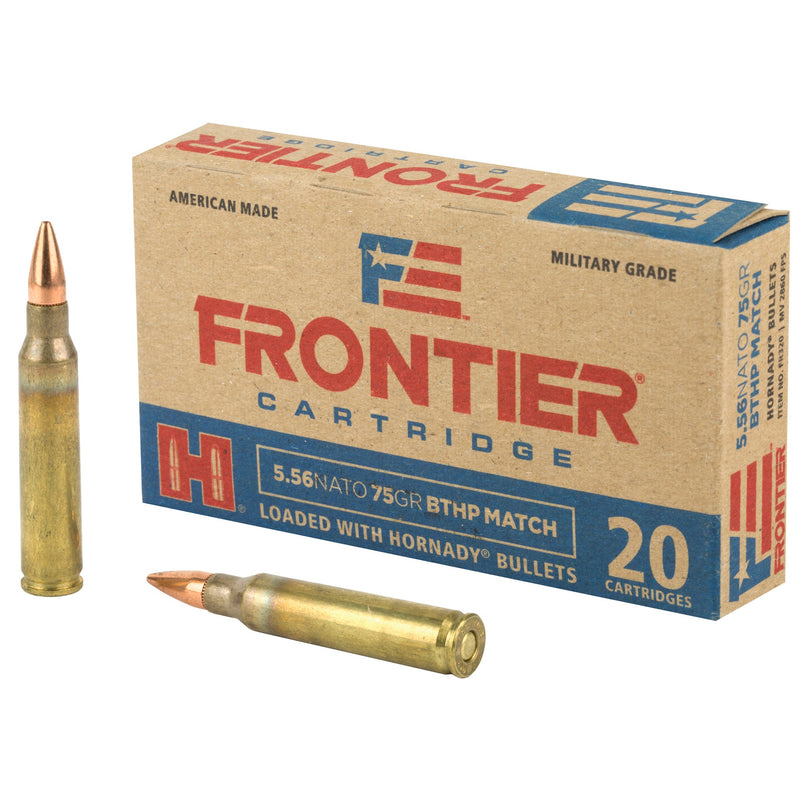 Load image into Gallery viewer, FRONTIER 556NATO 75GR BTHP MTCH 20/5 - HFR320 - Marksmans Corner
