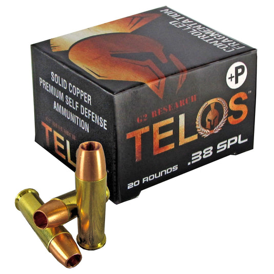 G2R TELOS 38SPL +P 105GR 20/500 - G200618 - Marksmans Corner