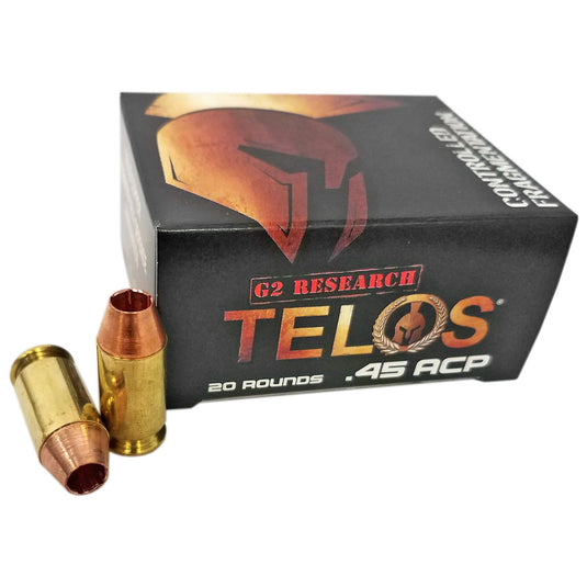 G2R TELOS 45ACP 160GR 20/500 - G200629 - Marksmans Corner