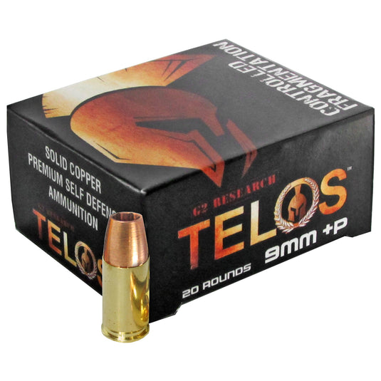 G2R TELOS 9MM +P 92GR 20/500 - G200619 - Marksmans Corner