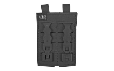 GGG DOUBLE PISTOL MAG POUCH BLK - GGPGTG03802 - Marksmans Corner