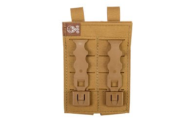 GGG DOUBLE PISTOL MAG POUCH COY - GGPGTG038014 - Marksmans Corner