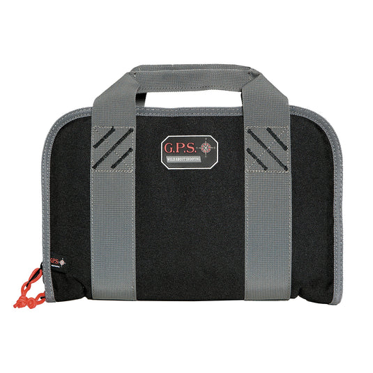 GPS DOUBLE PISTOL CASE BLACK - GOGPS-1308PC - Marksmans Corner