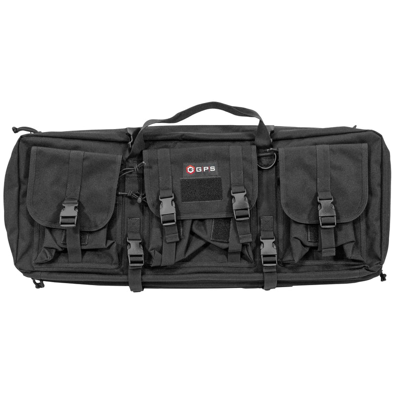 Load image into Gallery viewer, GPS DOUBLE RIFLE CASE 28 BLACK - GOGPS-DRC28 - Marksmans Corner
