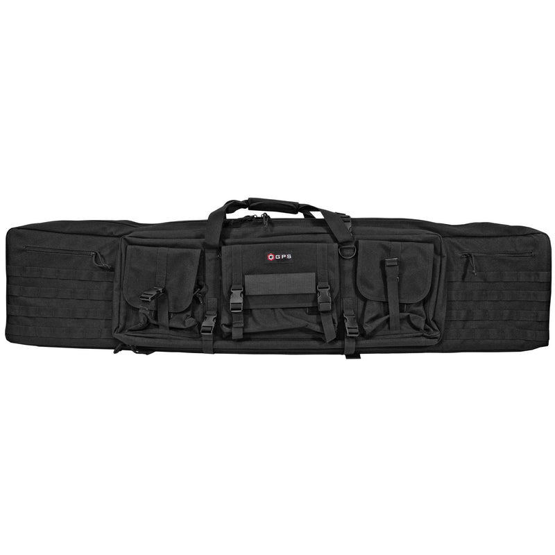 Load image into Gallery viewer, GPS DOUBLE RIFLE CASE 55 BLACK - GOGPS-DRC55 - Marksmans Corner
