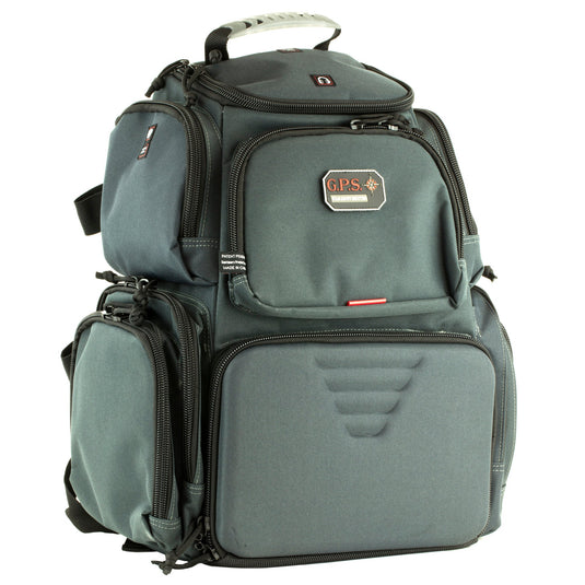 GPS HANDGUNNER BACKPACK GRAY - GOGPS-1711BPG - Marksmans Corner