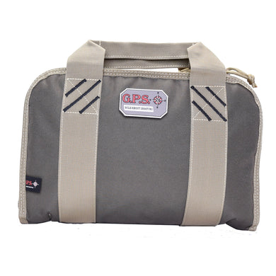 GPS QUAD PISTOL BAG GREEN/KHAKI - GOGPS-1310PCRK - Marksmans Corner