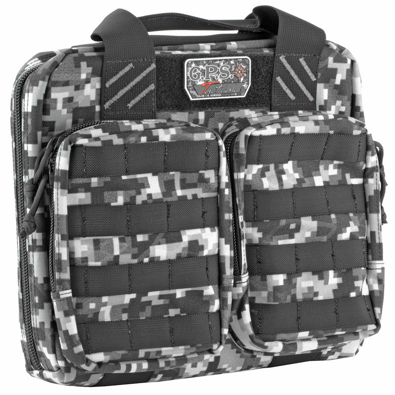 Load image into Gallery viewer, GPS TAC DOUBLE RANGE BAG GRAY DGTL - GOGPS-T1413PCGD - Marksmans Corner
