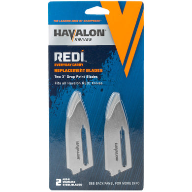 HAVALON REDI PLAIN BLADES 2-PK - HAVHSCNS2 - Marksmans Corner