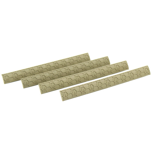 HEXMAG MLOK WDGELOK SLT CVR 4 PK FDE - HEXHX-MLC-4PK-FDE - Marksmans Corner