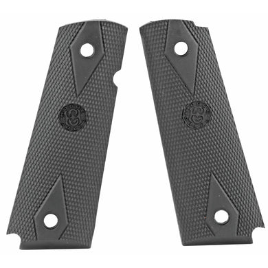 HOGUE GRIP 1911 GOVT CHCKR NO FG BLK - HO45010 - Marksmans Corner