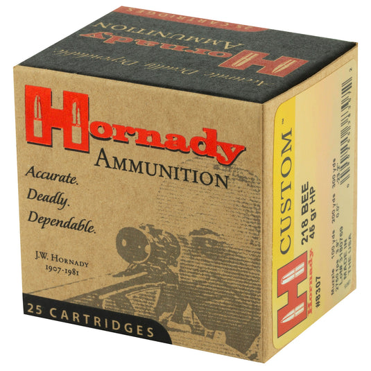 HRNDY 218 BEE 45GR HP 25/250 - H8307 - Marksmans Corner