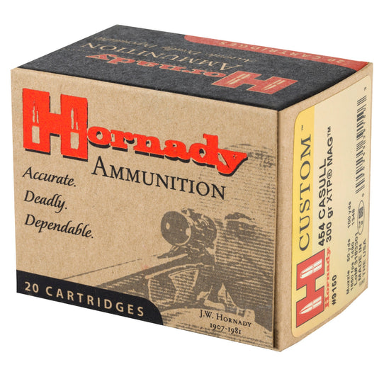 HRNDY 454CASULL 300GR JHP 20/200 - H9150 - Marksmans Corner