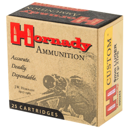 HRNDY 9MM 124GR JHP/XTP 25/250 - H90242 - Marksmans Corner