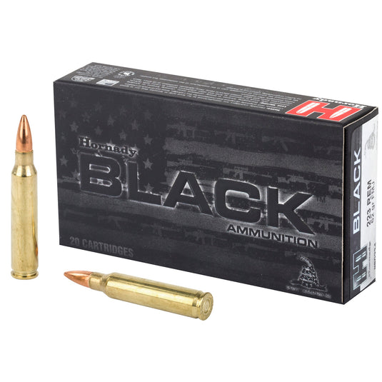 HRNDY BLACK 223REM 62GR FMJ 20/200 - H80234 - Marksmans Corner