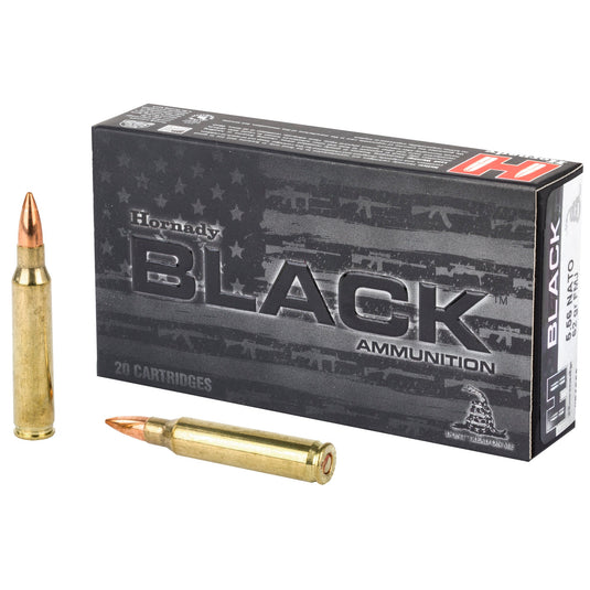 HRNDY BLACK 556NATO 62GR FMJ 20/200 - H81263 - Marksmans Corner