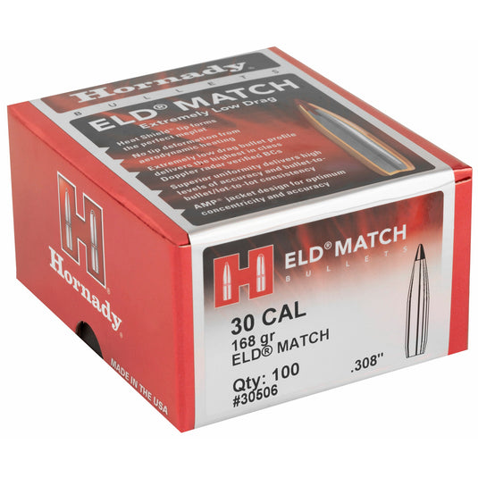 HRNDY ELD-M 30CAL .308 168GR 100CT - HRB30506 - Marksmans Corner
