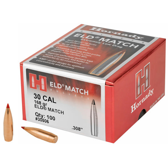 HRNDY ELD-M 30CAL .308 168GR 100CT - HRB30506 - Marksmans Corner