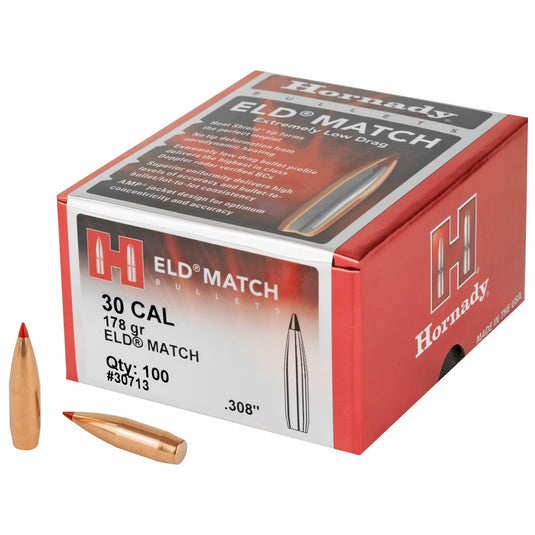 HRNDY ELD-M 30CAL .308 178GR 100CT - HRB30713 - Marksmans Corner