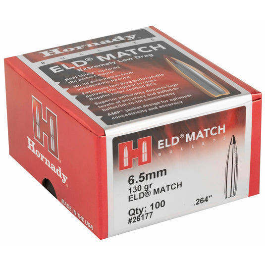 HRNDY ELD-M 6.5MM .264 130GR 100CT - HRB26177 - Marksmans Corner