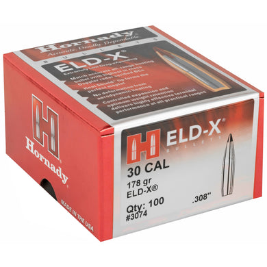 HRNDY ELD-X 30CAL .308 178GR 100CT - HRB3074 - Marksmans Corner