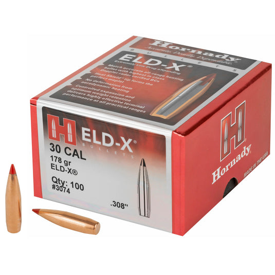 HRNDY ELD-X 30CAL .308 178GR 100CT - HRB3074 - Marksmans Corner