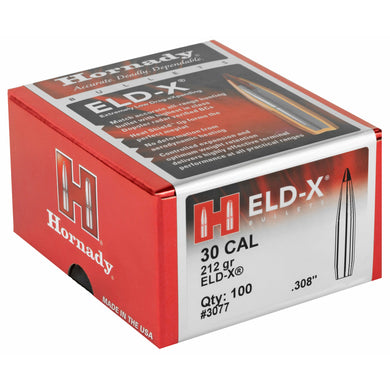 HRNDY ELD-X 30CAL .308 212GR 100CT - HRB3077 - Marksmans Corner