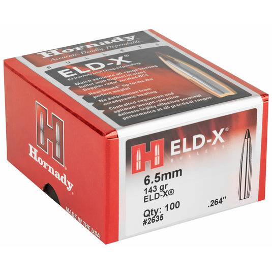 HRNDY ELD-X 6.5MM .264 143 GR 100CT - HRB2635 - Marksmans Corner