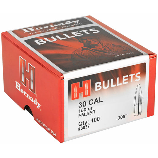 HRNDY FMJ-BT 30CAL .308 150GR 100CT - HRB3037 - Marksmans Corner