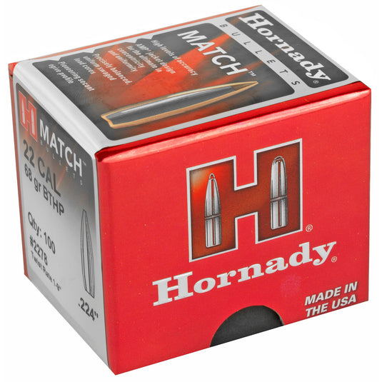 HRNDY MATCH 22CAL .224 68GR 100CT - HRB2278 - Marksmans Corner