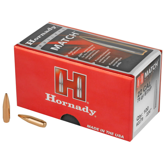 HRNDY MATCH 22CAL .224 75GR 100CT - HRB2279 - Marksmans Corner