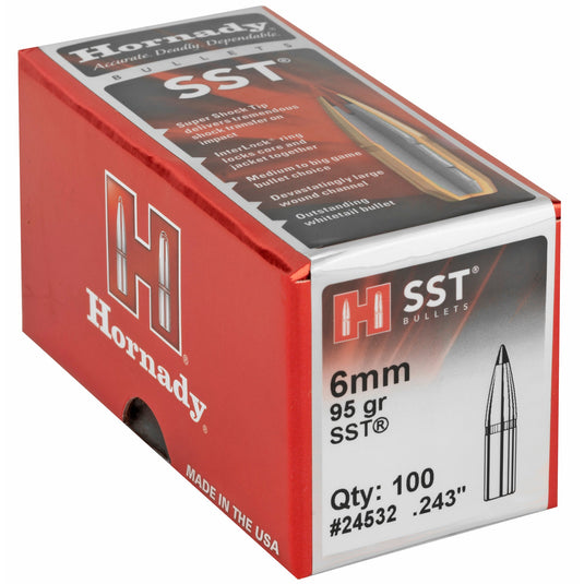 HRNDY SST 6MM .243 95GR 100CT - HRB24532 - Marksmans Corner