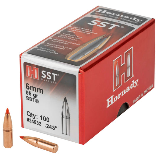 HRNDY SST 6MM .243 95GR 100CT - HRB24532 - Marksmans Corner