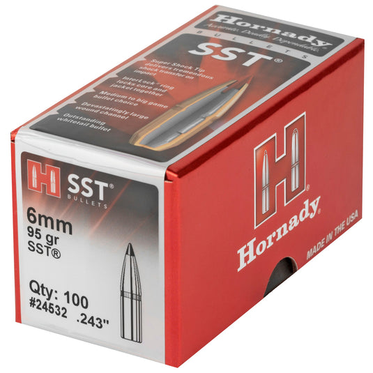 HRNDY SST 6MM .243 95GR 100CT - HRB24532 - Marksmans Corner