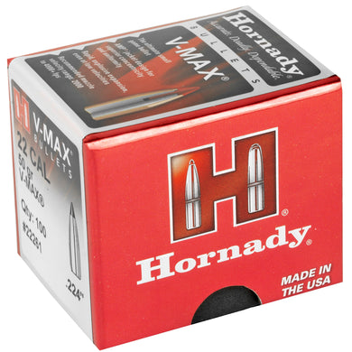 HRNDY V-MAX 22 CAL .224 50GR 100CT - HRB22261 - Marksmans Corner