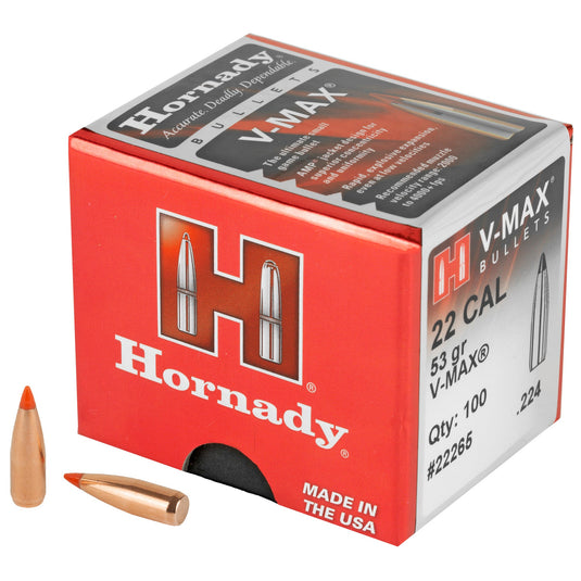 HRNDY V-MAX 22 CAL .224 53GR 100CT - HRB22265 - Marksmans Corner