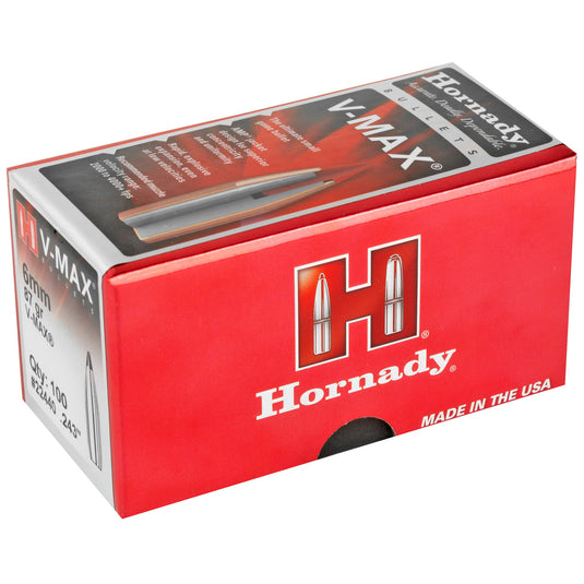 HRNDY V-MAX 6MM .243 87GR 100CT - HRB22440 - Marksmans Corner