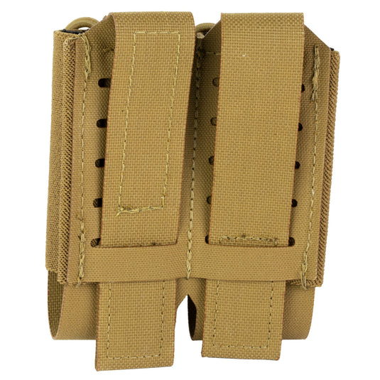 HSP DOUBLE PISTOL MAG POUCH COY - HSPPOUCH-PM-2-2-COY - Marksmans Corner