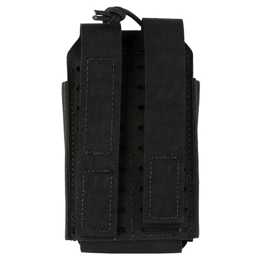 HSP SINGLE RIFLE MAG POUCH W/MP2 BLK - HSPPOUCH-RM-MP2-2-1BLK - Marksmans Corner