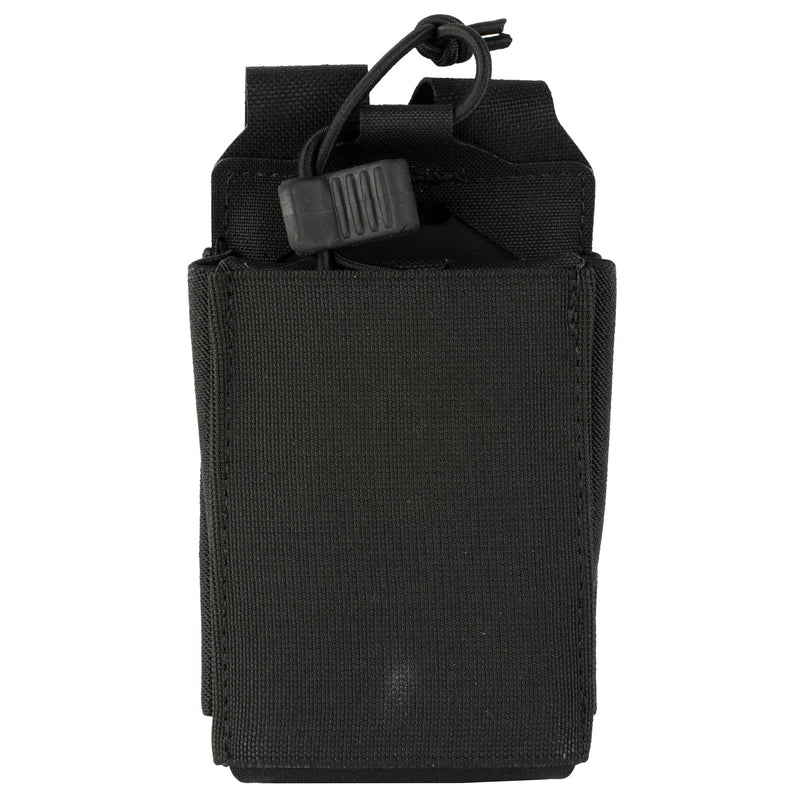 Load image into Gallery viewer, HSP SINGLE RIFLE MAG POUCH W/MP2 BLK - HSPPOUCH-RM-MP2-2-1BLK - Marksmans Corner
