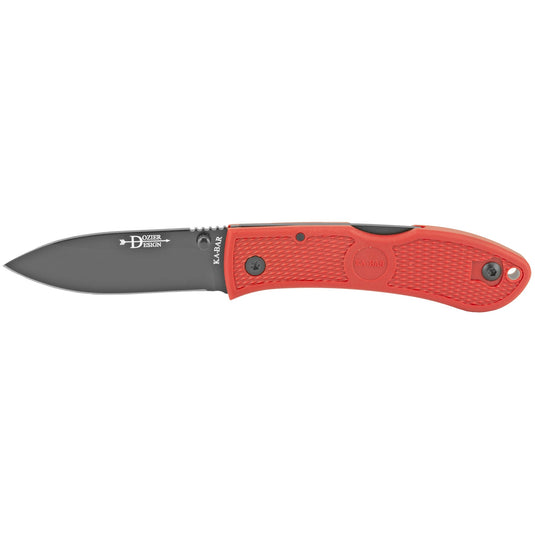 KBAR D2 FOLDING HUNTER W/PCKT CLIP - KBAR4062RD - Marksmans Corner