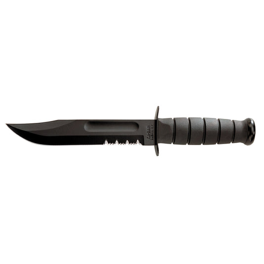 KBAR FIGHTING KNF 7 W/SHTH BLK SER - KBAR1214 - Marksmans Corner