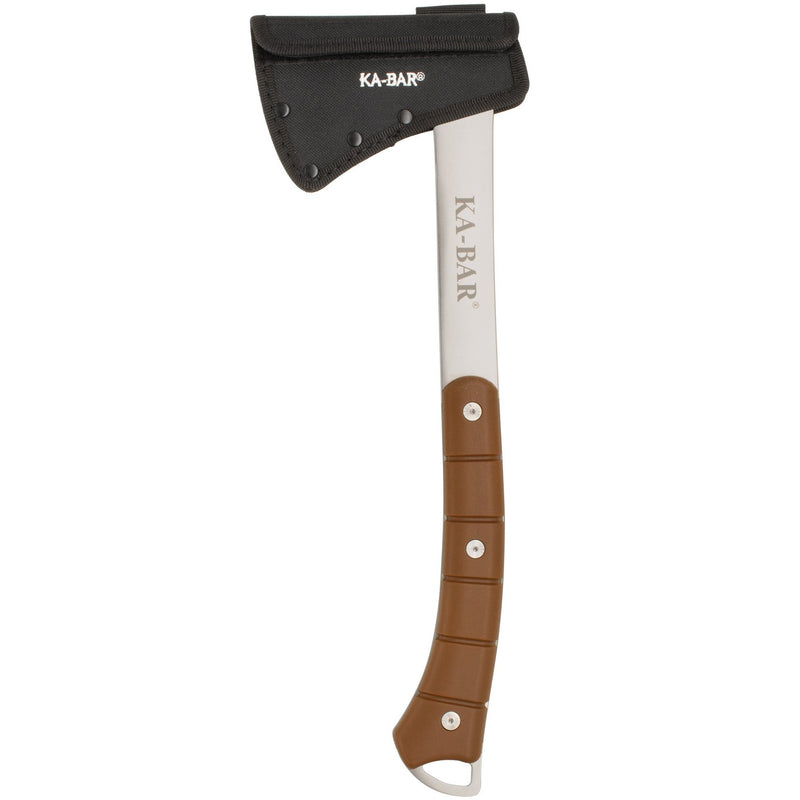 Load image into Gallery viewer, KBAR HATCHET HAWK W/ POLY SHTH BROWN - KBAR1333 - Marksmans Corner
